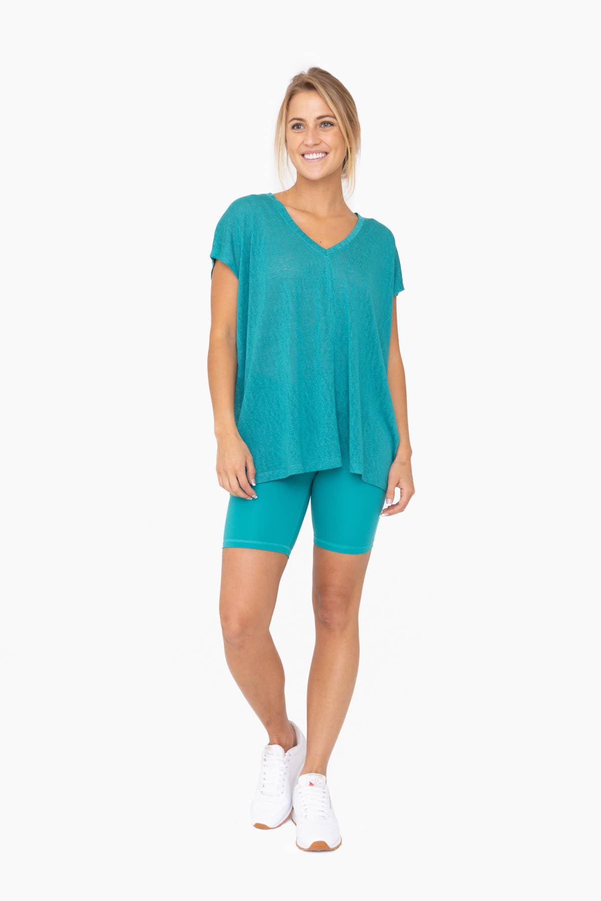 Modal Blend Relaxed V-Neck: Black / S:M:L (2:2:2)