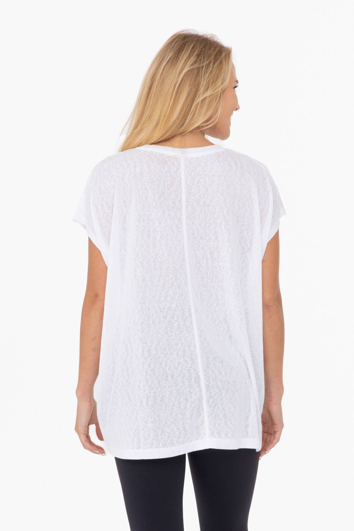 Modal Blend Relaxed V-Neck: Black / S:M:L (2:2:2)