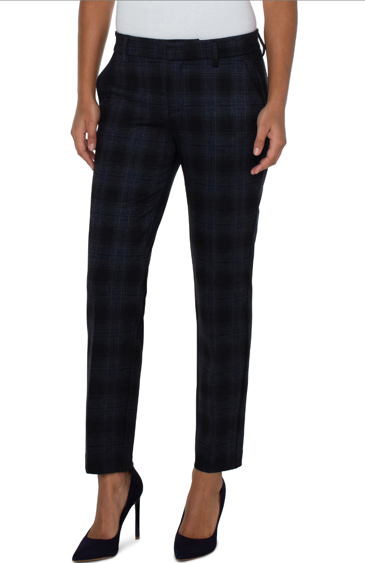 Kelsea Blue Plaid Trouser