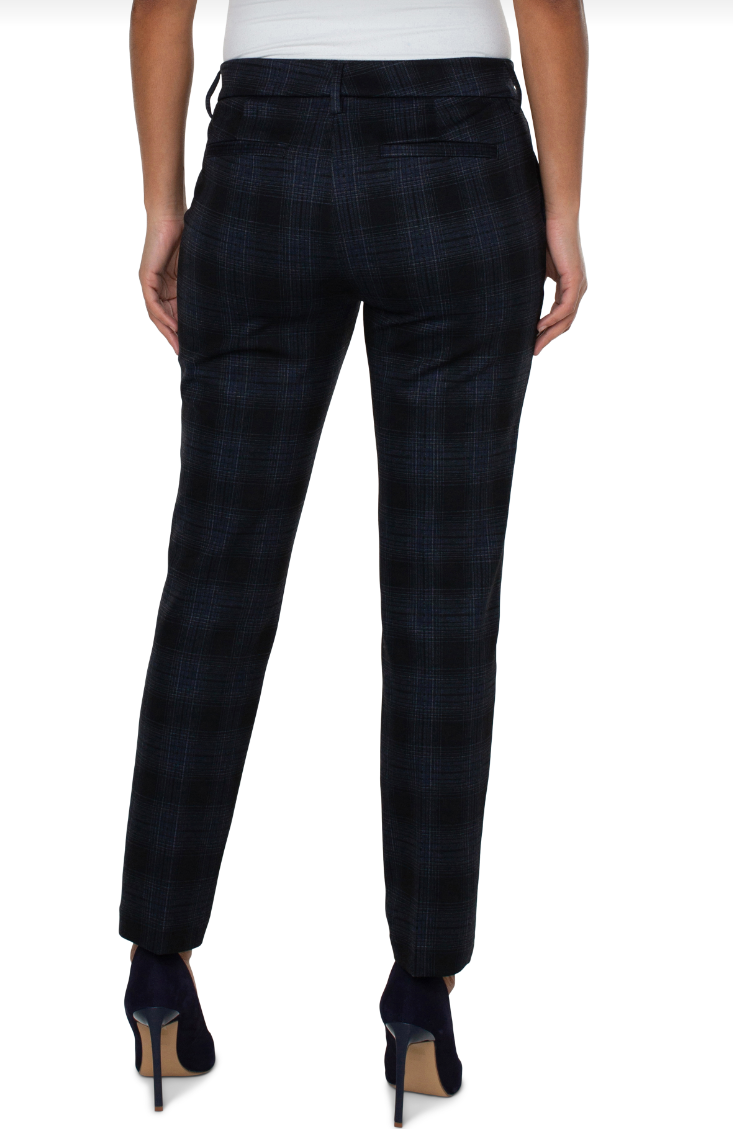 Kelsea Blue Plaid Trouser