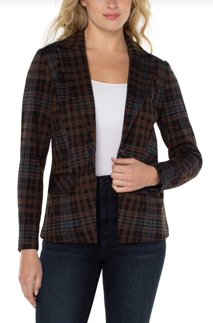 Notch Collar Blazer