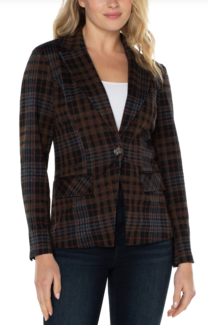 Notch Collar Blazer