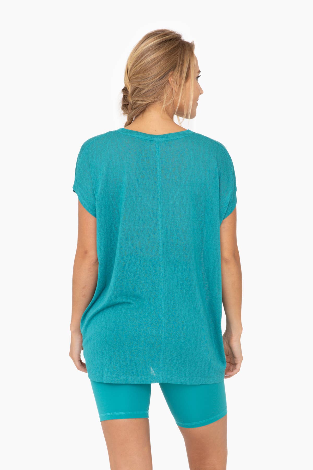 Modal Blend Relaxed V-Neck: Black / S:M:L (2:2:2)
