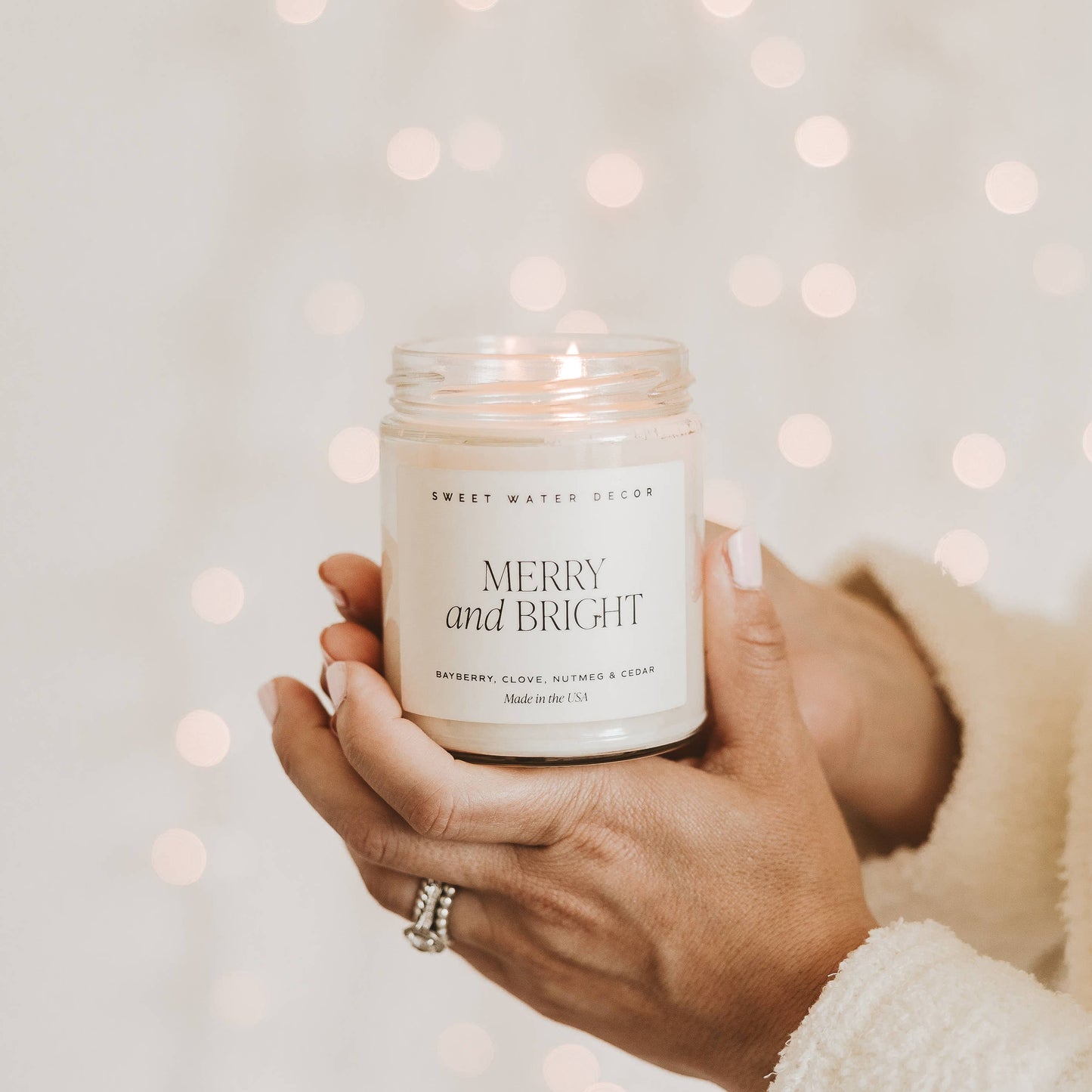 Merry and Bright Candle