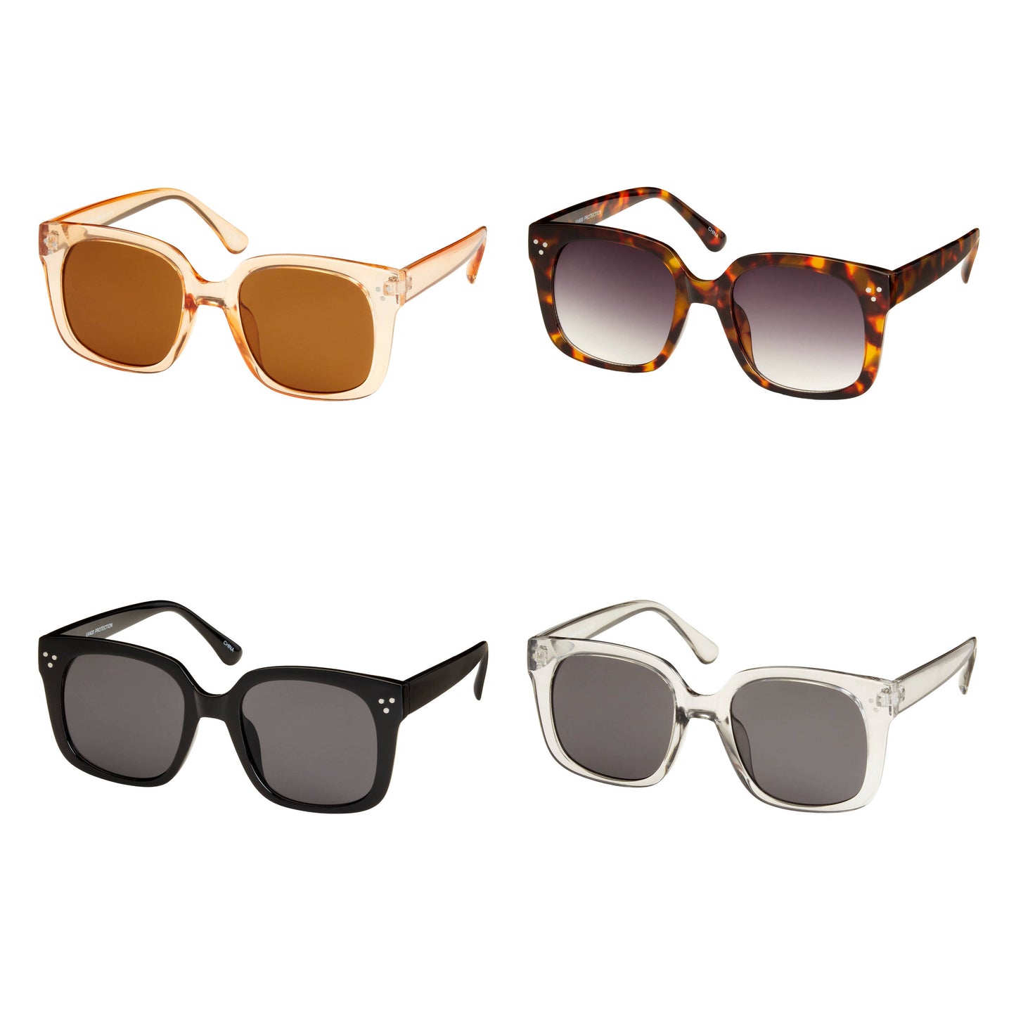 Glam Square - Polarized Collection - Assorted Colors