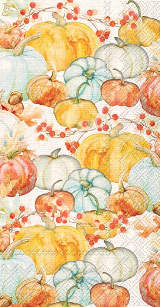 Watercolor Pumpkin Napkins