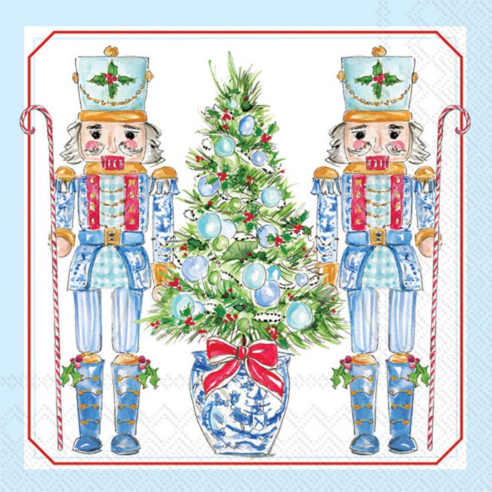 Blue Nutcracker Christmas