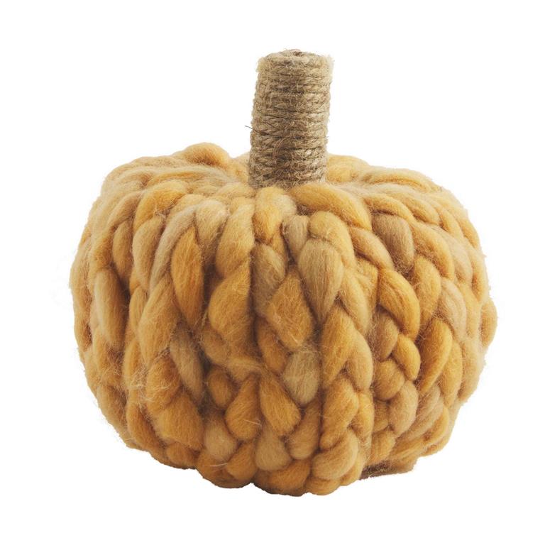 Yarn Pumpkin Sitter