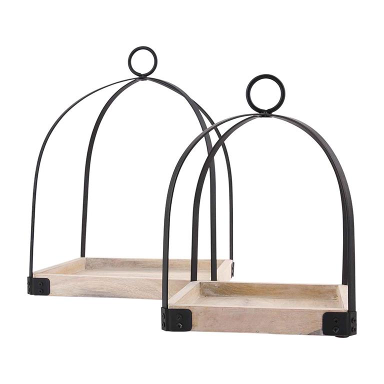Iron Wood Lantern
