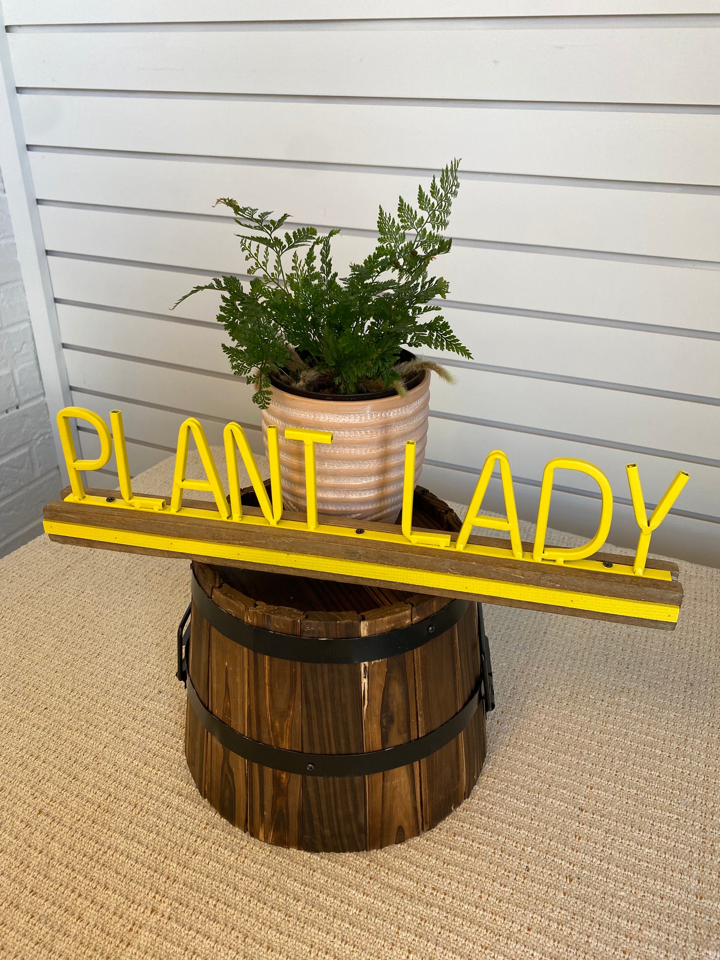 Plant Lady Table Sign