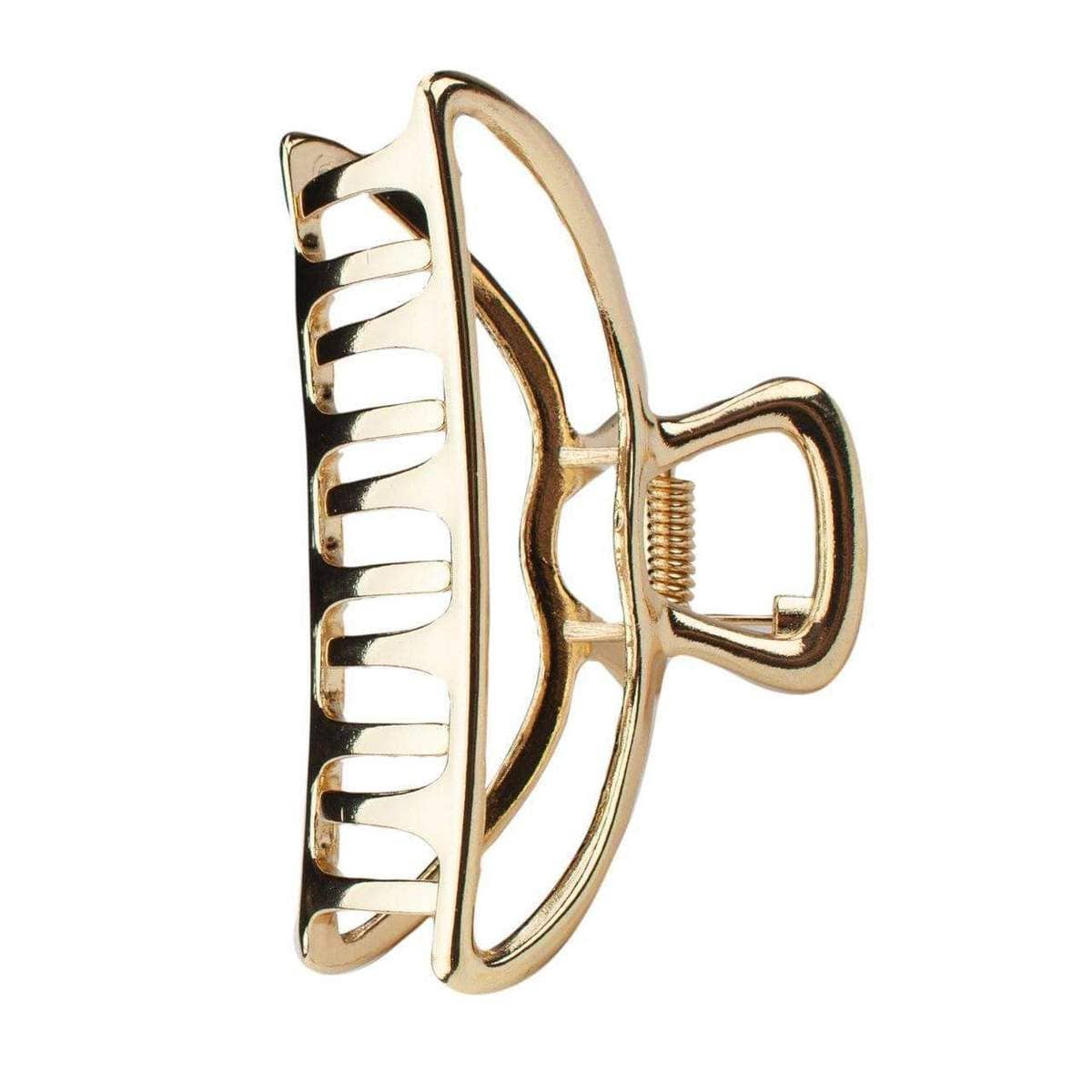 Gold Open Claw Clip