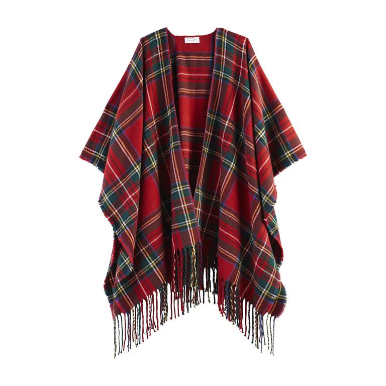 Holiday Plaid Wrap