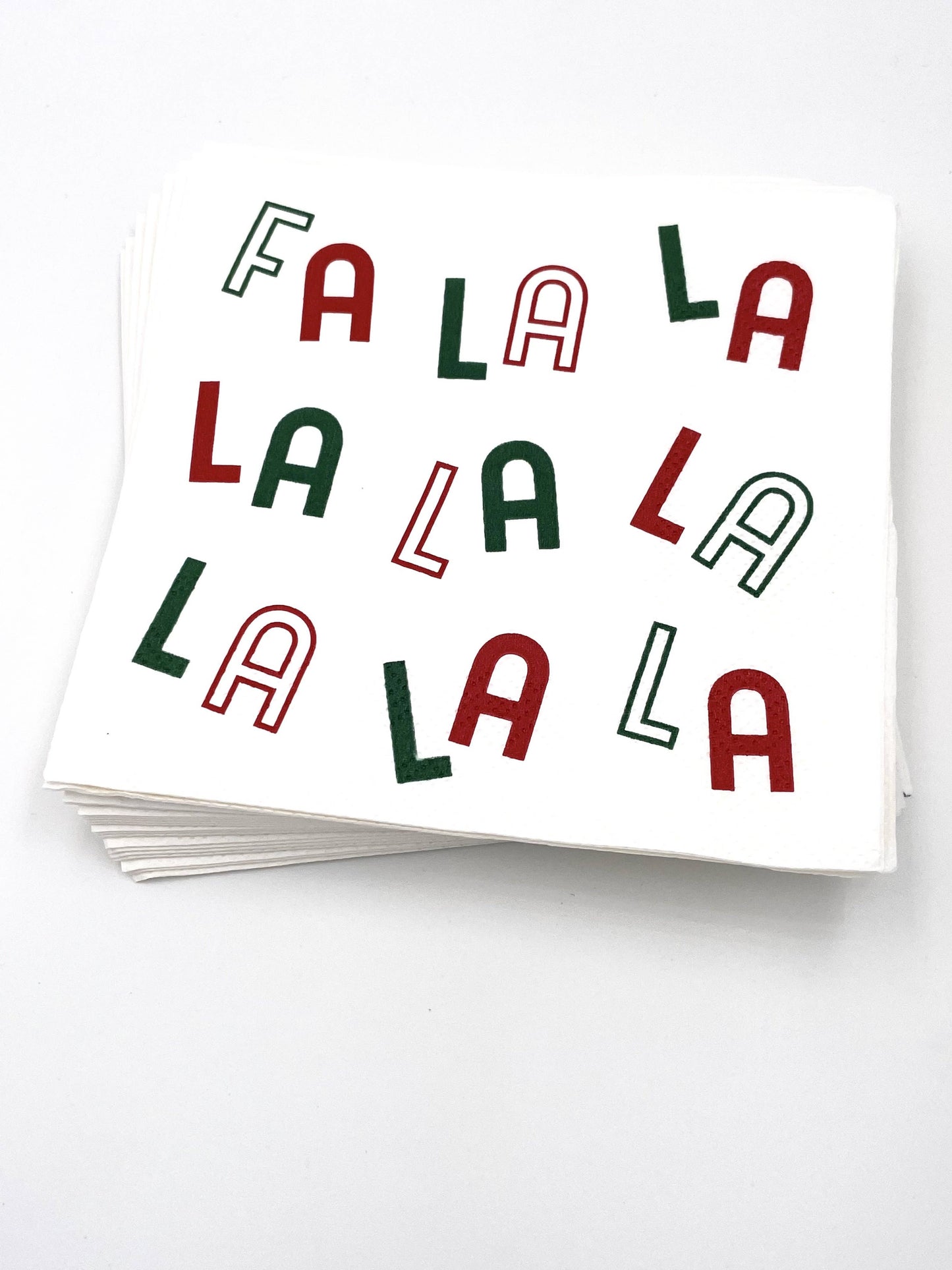 Fa La La Cocktail Napkins