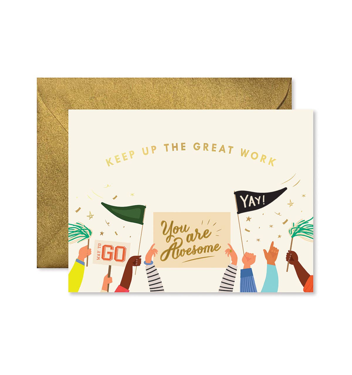 Keep Up the Great Work Card