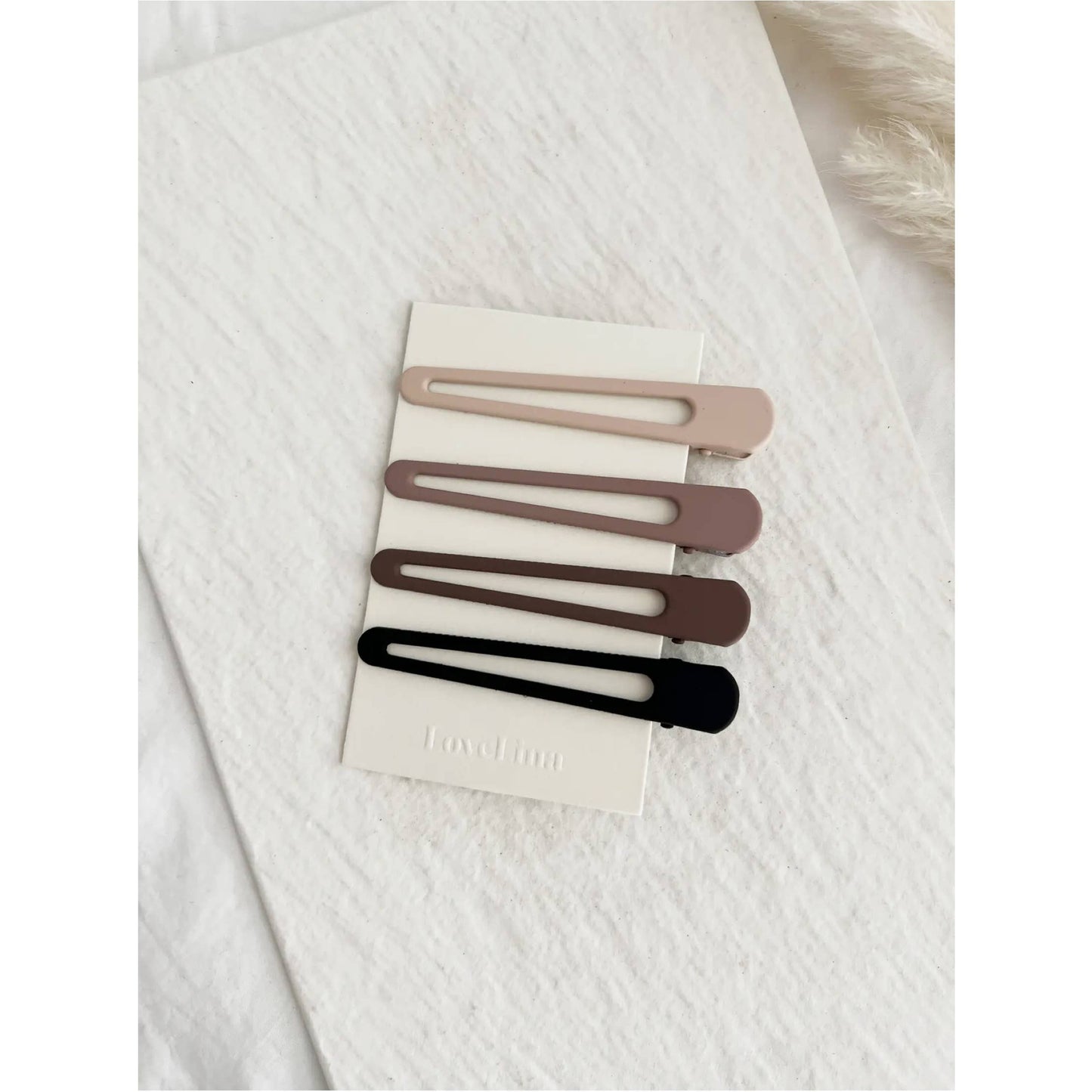 Matte Flat Clip Sets - DION: NEUTRAL / ONE SIZE