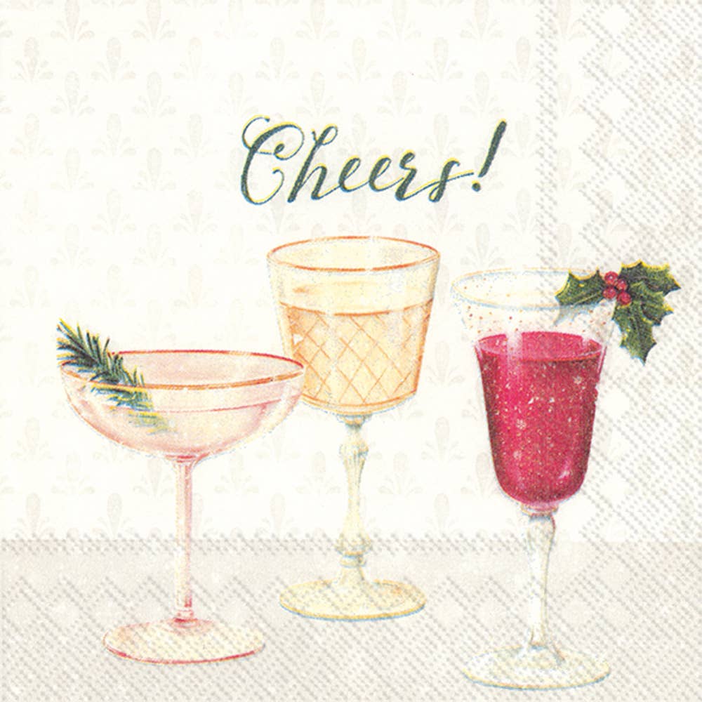 Cheers Christmas Napkins