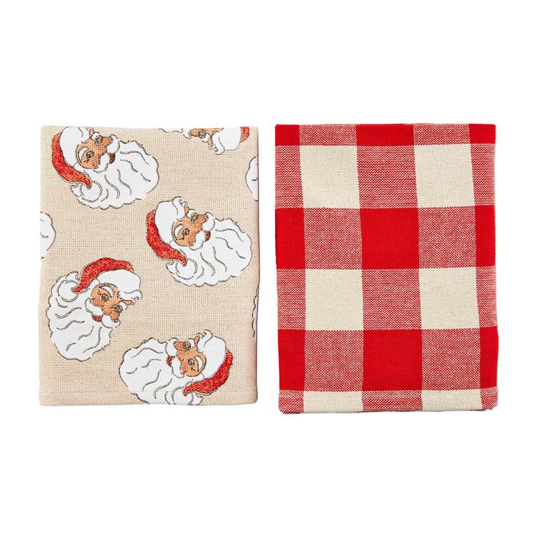 Santa Towel Set
