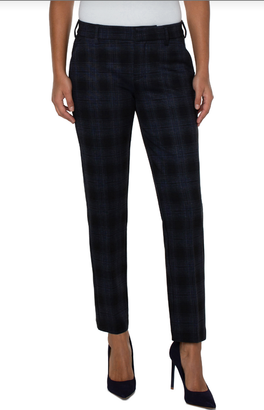 Kelsea Blue Plaid Trouser