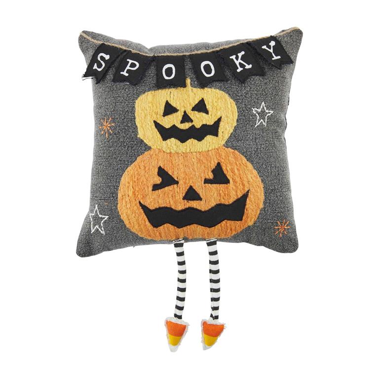 Spooky Dangle Leg Pillow