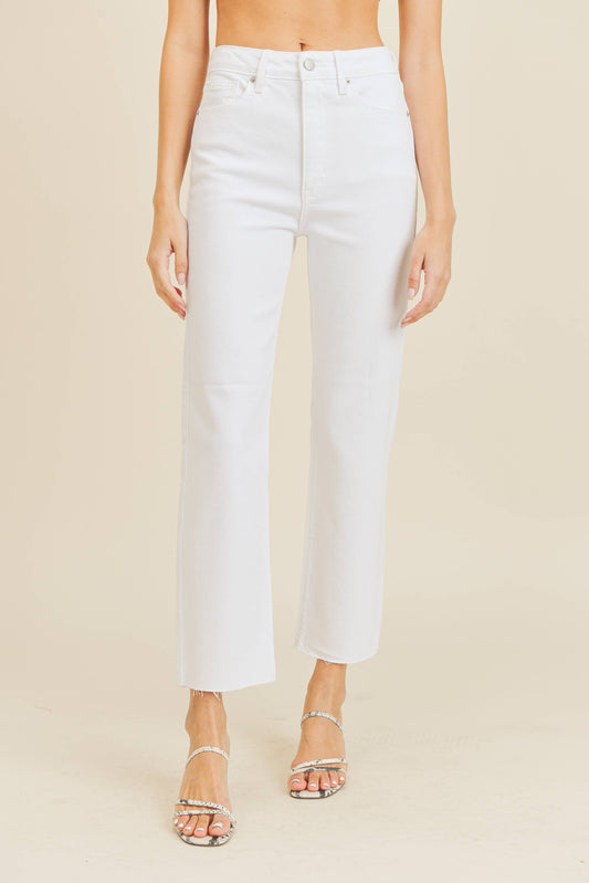 CLASSIC STRAIGHT White Jean