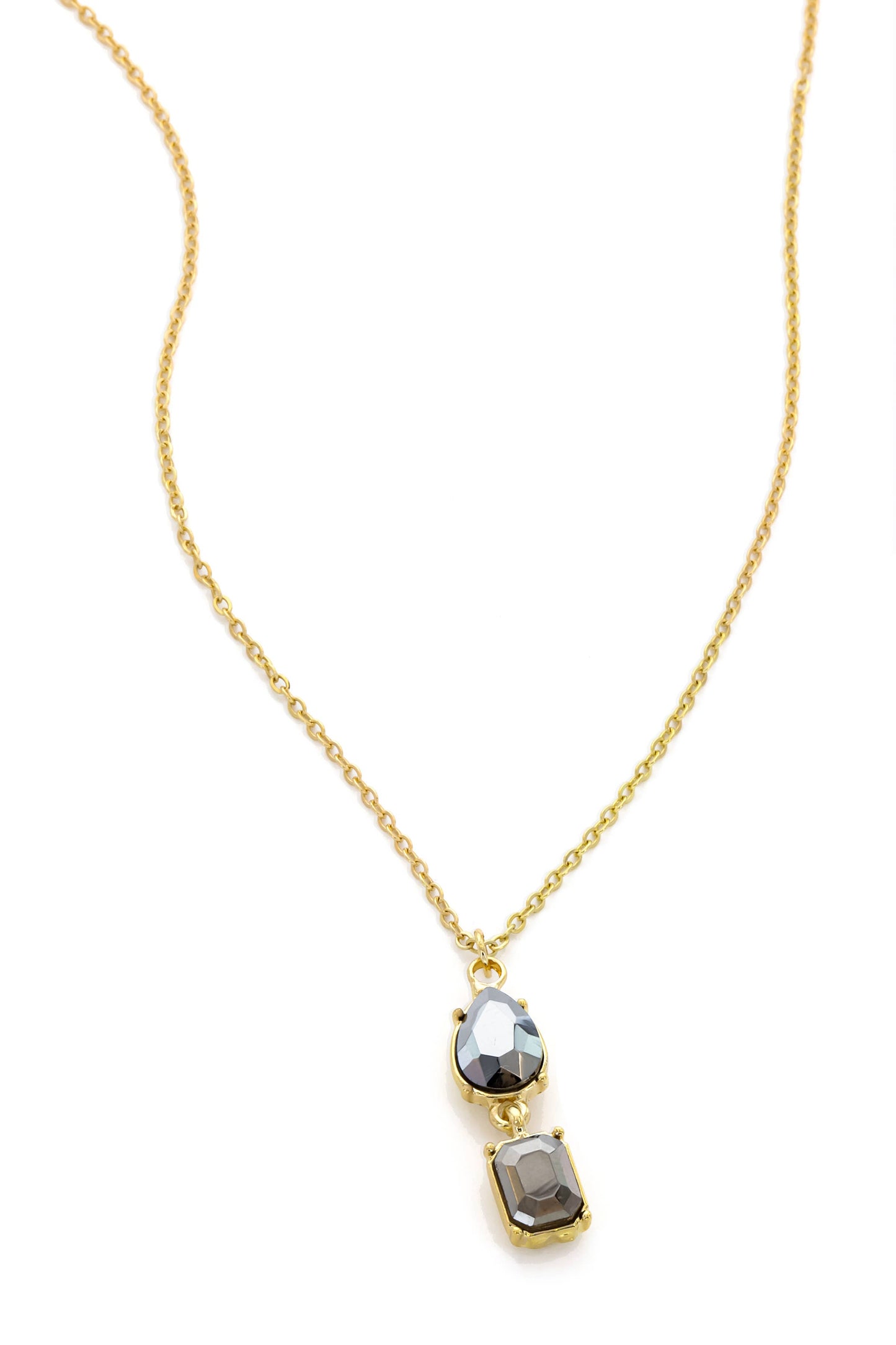 Allie Black Diamond Necklace